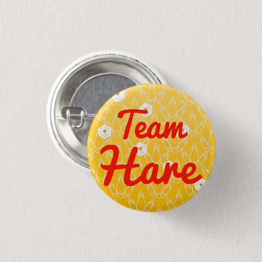 Team-Hasen Button (Vorne & Hinten)