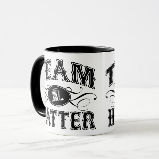 Team Hatter Tasse (Vorderseite Links)