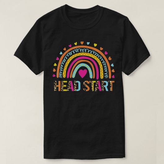 Team Head Start Squash zurück zu den Schulleimkind T-Shirt (Design vorne)