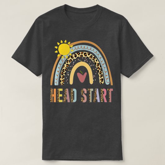 Team Head Start Squash zurück zu den Schulleimkind T-Shirt (Design vorne)