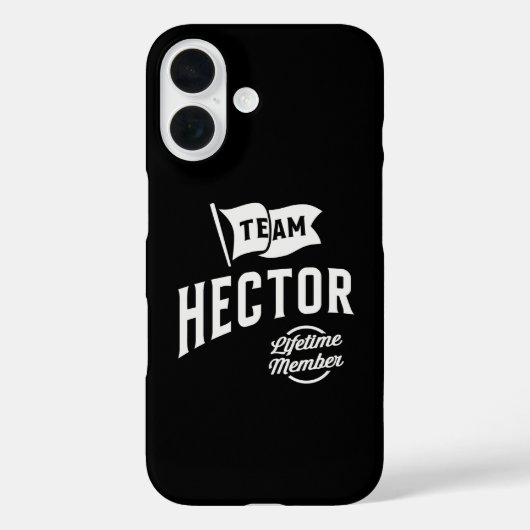 Team Hector Lifetime-Member Case-Mate iPhone Hülle (Rückseite)
