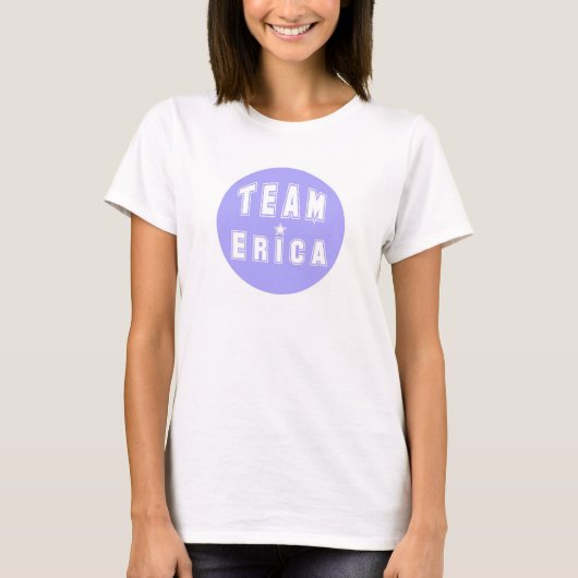 Team Heidekraut lila T-Shirt (Vorderseite)