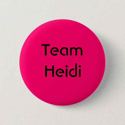 Team Heidi Button (Vorderseite)