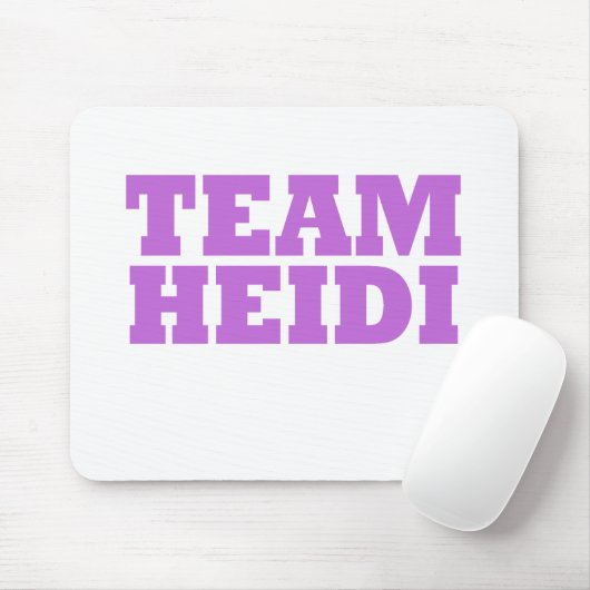 Team Heidi Mousepad (Mit Mouse)