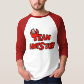 Team-heißes Material-Logo-Shirt durch T-Shirt (Vorderseite)