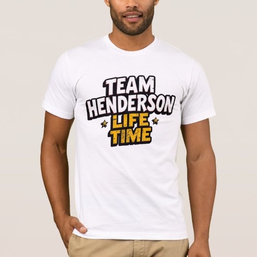 Team Henderson T-Shirt (Vorderseite)