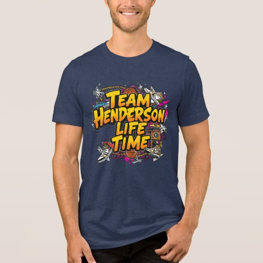 Team Henderson Tri-Blend Shirt (Vorderseite)