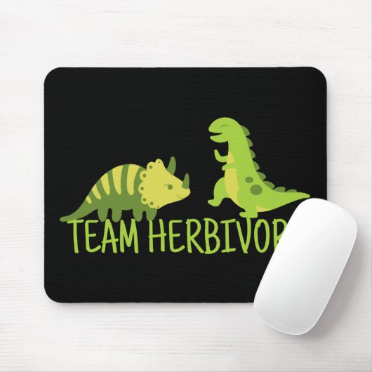 Team Herbivore Vegan Mousepad (Mit Mouse)