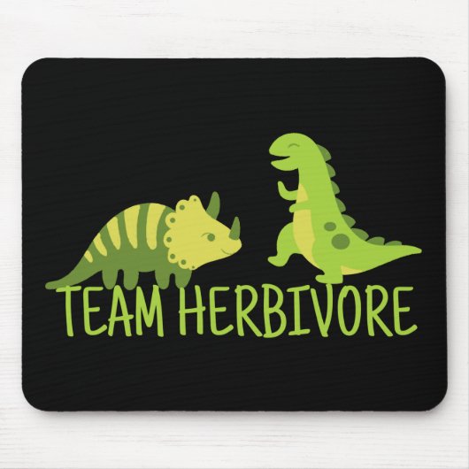 Team Herbivore Vegan Mousepad (Vorne)
