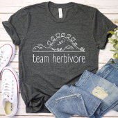 Team Herbivore, Vegan, Niedlich Vegetarismus T-Shirt
