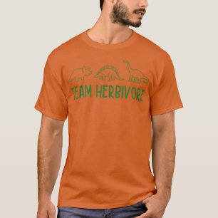 Team Herbivore Vegane Pflanze T-Shirt