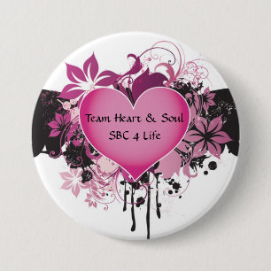 Team-Herz u. Soul-Knopf Button