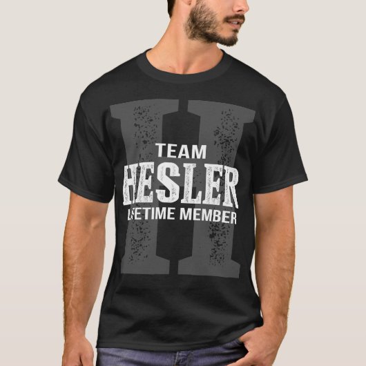 Team HESLER Lifetime Member T-Shirt (Vorderseite)