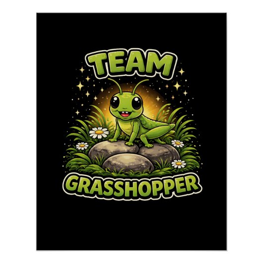 Team Heuschrecke Poster (Vorderseite)