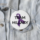 Team Hillary Button (Beispiel)
