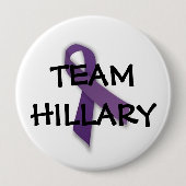 Team Hillary Button (Vorderseite)