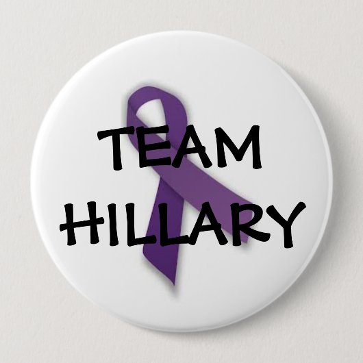 Team Hillary Button (Vorderseite)