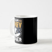 Team Honey Badger - Cooles Tiergeschenk Kaffeetasse (Vorderseite Links)
