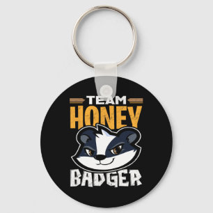 Team Honey Badger - Cooles Tiergeschenk Schlüsselanhänger