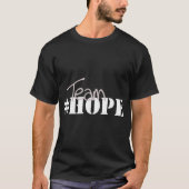 Team #hope T-Shirt (Vorderseite)