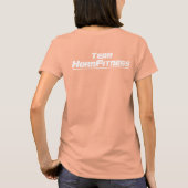 Team HornFitness Women Fleece Track Jacket T-Shirt (Rückseite)