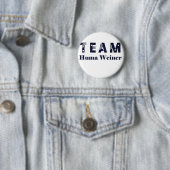 TEAM Huma Weiner Button (Beispiel)