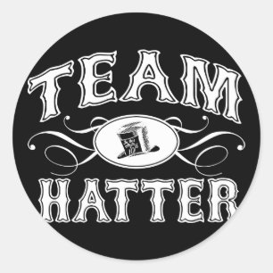 Team-Hutmacher Runder Aufkleber