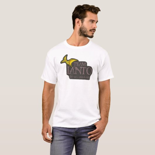 Team Ianto- Pterodactyl (Männer) T-Shirt (Vorne ganz)