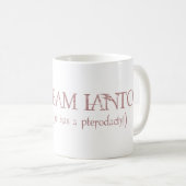 Team Ianto- Pterodactyl-Tasse Kaffeetasse (VorderseiteRechts)