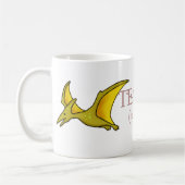 Team Ianto- Pterodactyl-Tasse Kaffeetasse (Links)
