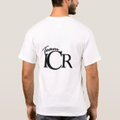 Team ICR (weiß) T-Shirt (Rückseite)