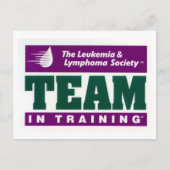 Team im Training Postkarte (Vorderseite)