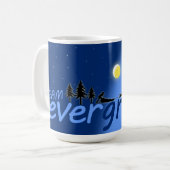 Team-Immergrün-Tasse Kaffeetasse (Vorderseite Links)