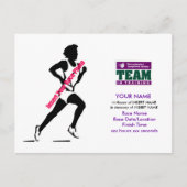 Team in Ausbildung: Danke Postcard Postkarte (Vorderseite)