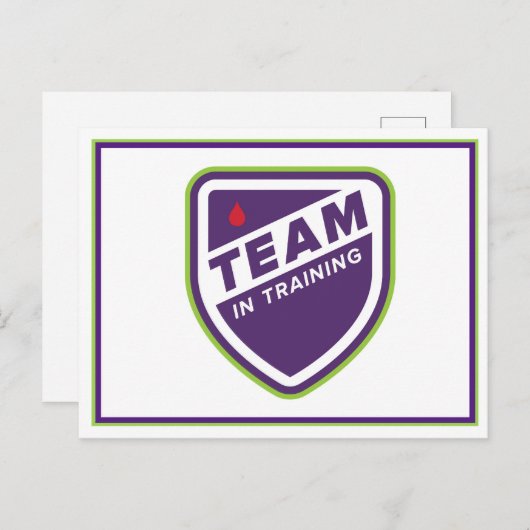 Team in der Ausbildungspostkarte Postkarte (Vorne/Hinten)