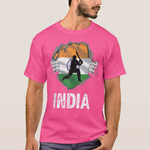 Team India Cricket Jersey Indische Flagge Wo Men F T-Shirt
