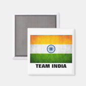 TEAM INDIA MAGNET (Vorderseite/Rückseite)