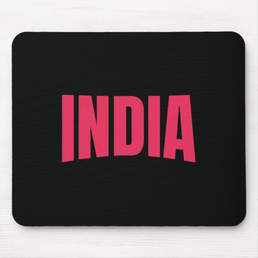 Team India World Cricket Cup Fan Jersey Mousepad (Vorne)