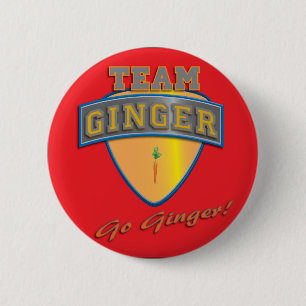 Team-Ingwer-Abzeichen Button