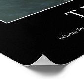 Team: Inspiration Zitat 1 Poster (Ecke)