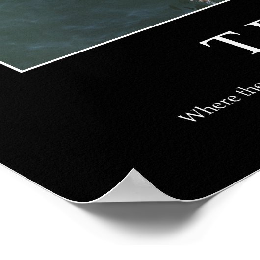 Team: Inspiration Zitat 1 Poster (Ecke)