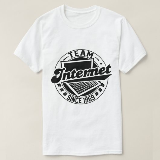 Team Internet - Seit 1969 T-Shirt (Design vorne)