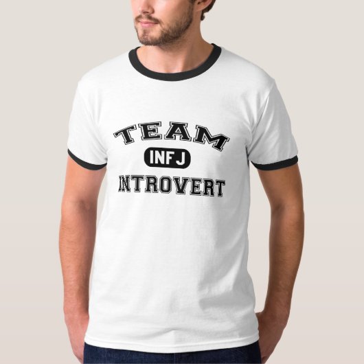 Team Introvert: INFJ Ratgeber T-Shirt (Vorderseite)