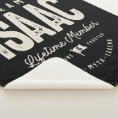 Team Isaac Lifetime Personalisiert Name Sherpadecke (3/4)