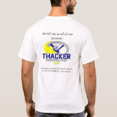 Team-Isaacs Wunder T-Shirt (Rückseite)