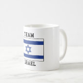 Team Israel Kaffeetasse (VorderseiteRechts)