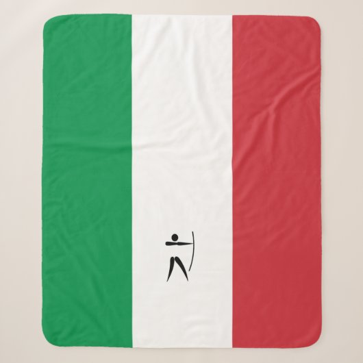Team Italy Archery Sherpadecke (Vorderseite)