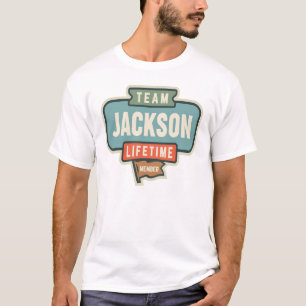 Team Jackson Lifetime Member Name Jackson T-Shirt