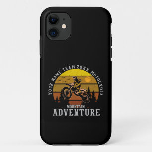 Team Jahr hinzufügen Motocross Mountain Adventure Case-Mate iPhone Hülle