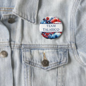 Team James Talarico for President Button (Beispiel)